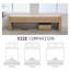 Banc d'appoint surdimensionné rembourré Boucle-132451950-132451956-132451959