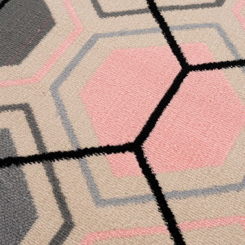 Gusta Geometric Area Rug, Rectangle 200 x 290cm