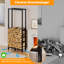 75cm W Metal Log Rack