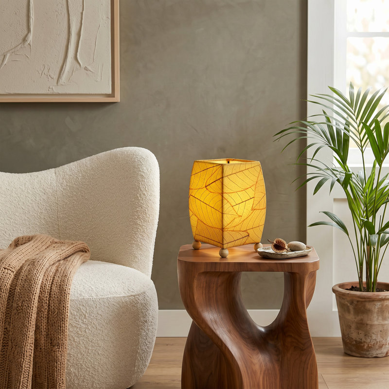 Lampe fantaisie Mendocino, Jaune