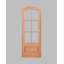 Porte d'entrée pré-suspendue en acajou brut plaqué 36 po x 96 po Acadian par Acadian-1151310536
