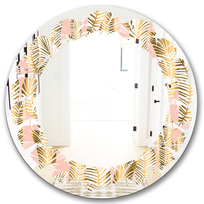 Miroir mural Palm Leaves I Coastal