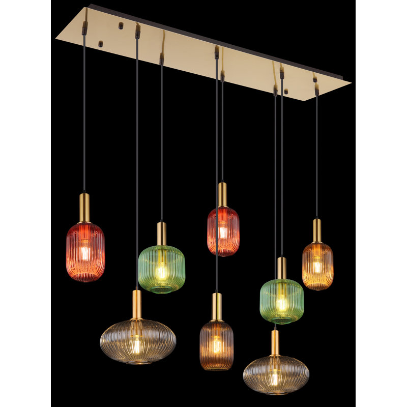 Barica 8 - Light Brass Pendant