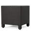 Table d'appoint - table d'appoint brun foncé, forme cubique, 17,59 po x 17,59 po x 17,59 po, aucun assemblage requis pour une installation instantanée. Cube polyvalent en PE, l 17,59 po x P H, simplicité-655004003-655004006