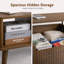 Lift Top Four Leg Coffee Table with Storage