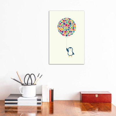 Float In The Air by Andy Westface - Wrapped Canvas Print