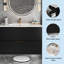 Armoire de salle de bain noire sans lavabo-123942755-123942752