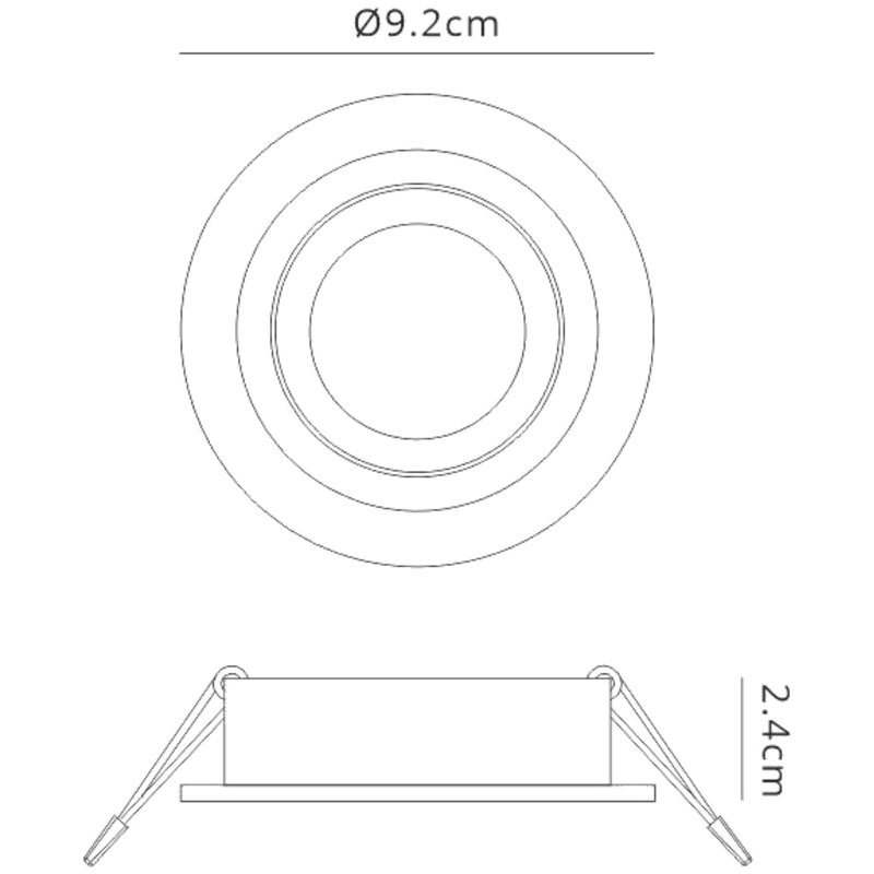 Basico Recessed Housing