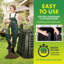 110 Gallons Plastic Outdoor Stationary Composter with Latching Lid