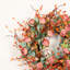 Couronne de fleurs artificielle 26 po