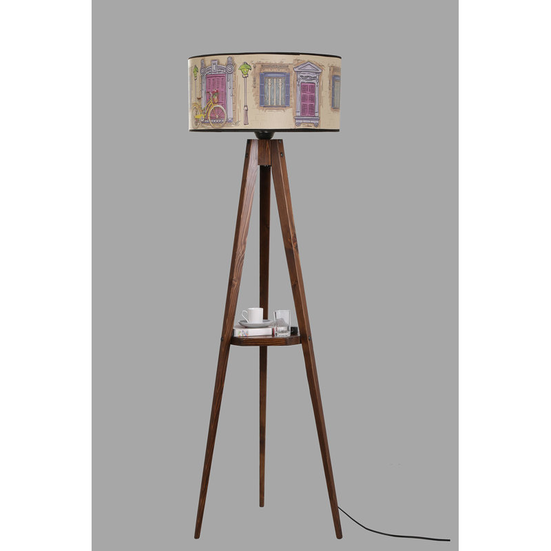 Lampe trépied 61 po Abell