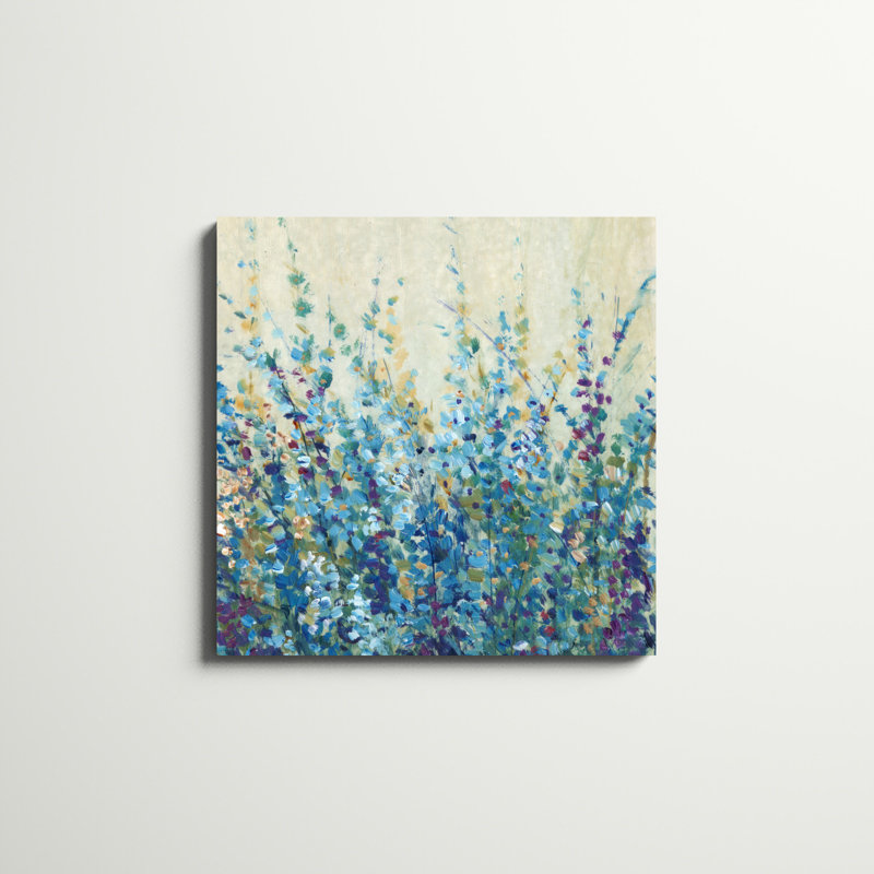 «Shades Of Blue I» par Timothy O 'Toole - reproduction sur toile, H 30 po x l 30 po, Toile tendue, Non