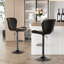 Adjustable Height Counter Stool with Metal Frame-1853004362-1853004363