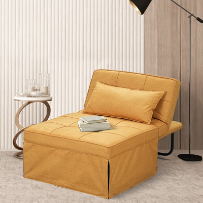 Chaliyah 71" Upholstered Convertible Sleeper Sofa