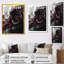  «Red Grey Kraken Mythical Creature I - Mythical Creatures, art mural-1665067257-1665067256