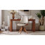 Chaise de bureau pivotante rembourrée Oswina-1749514882