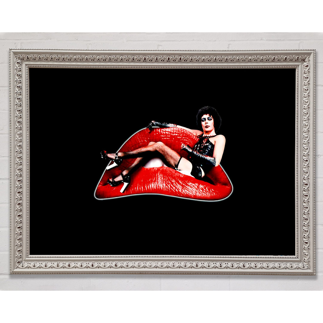 Rocky Horror Sweet Transvestite - Einzelner Bilderrahmen Kunstdrucke