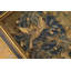 Tapis antique en laine et soie vert