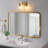 Dejon Iron/Seeded Glass Cottage Rustic LED Vanity Light-1821739452-1835372182