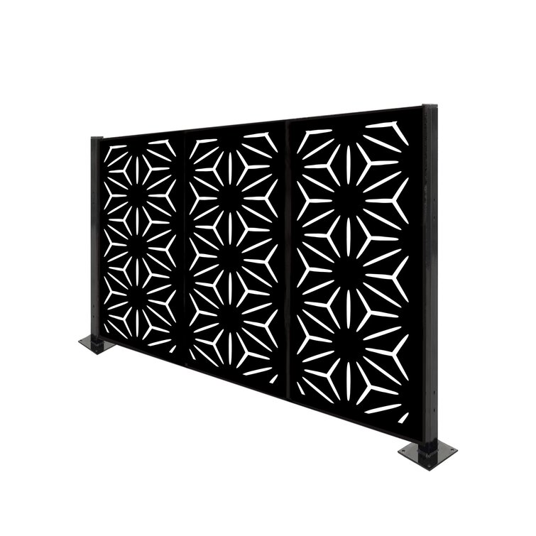 4.3 Ft. H X 6.3 Ft. W Metal Fence Panel