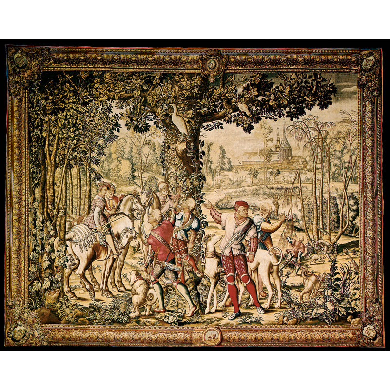 Tapisserie en tissu à mélange Maximilien