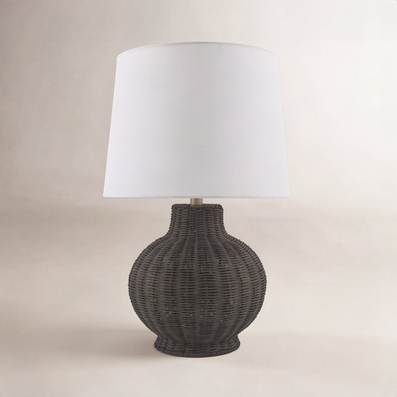 Bourland Table Lamp, Gray