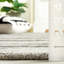 Tapis abstrait gris en laine / coton touffeté à la main Mariand-91927253