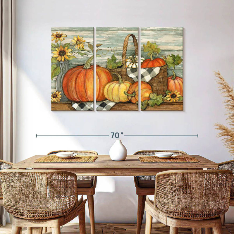 Yarlin Fall Harvest, 36" H x 57" W