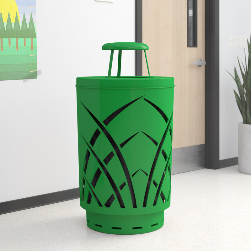 Poubelle 40 gallons Covington, Vert