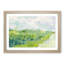 Green Wheat Fields by Vincent Van Gogh - Framed Print-62793632-62793635