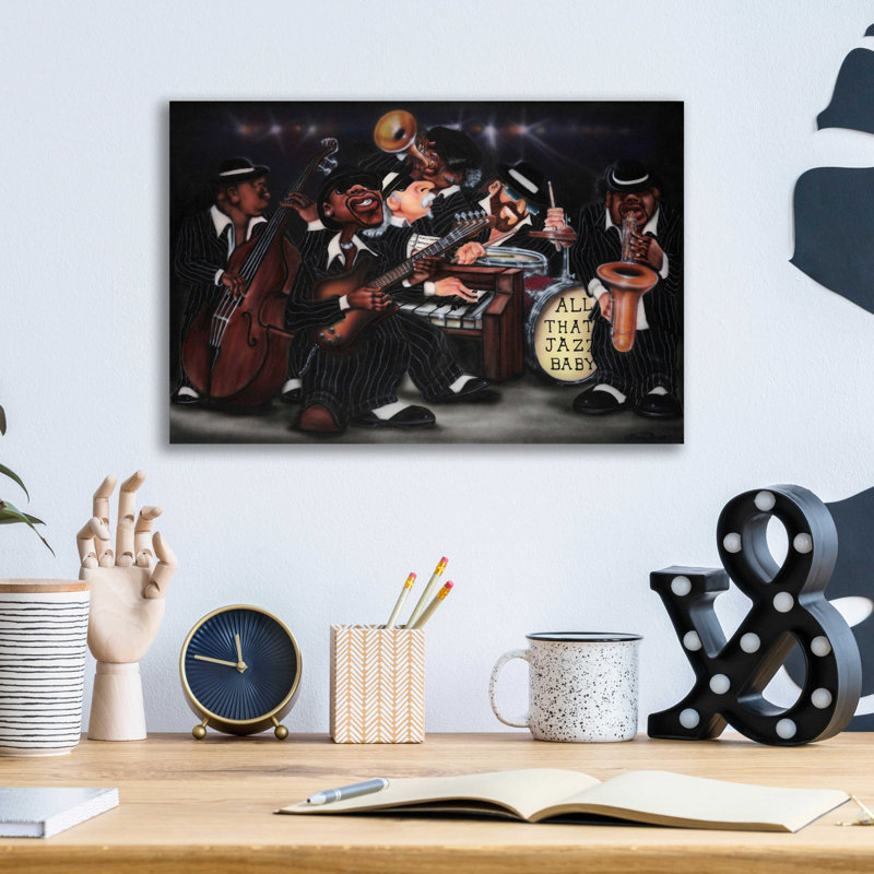 «All That Jazz» par Chris Paschke - impression sans cadre, H 12 po x l 16 po x P 0,13 po