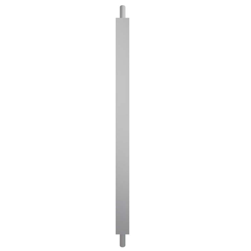 Balustre carré Endurathane série 500, polyuréthane apprêté en usine, H 28 po x l 1,75 po x P 1,75 po