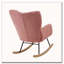 Chaise berçante en tissu Teddy-1581783118