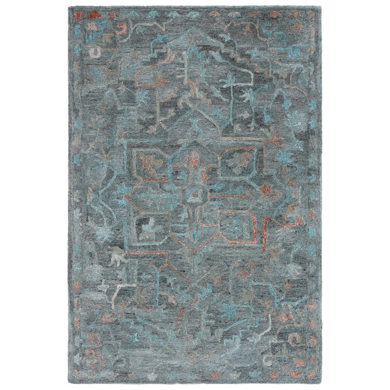 Sidea Tufted Performance Performance Oriental Rug, Rectangle 3' x 5'
