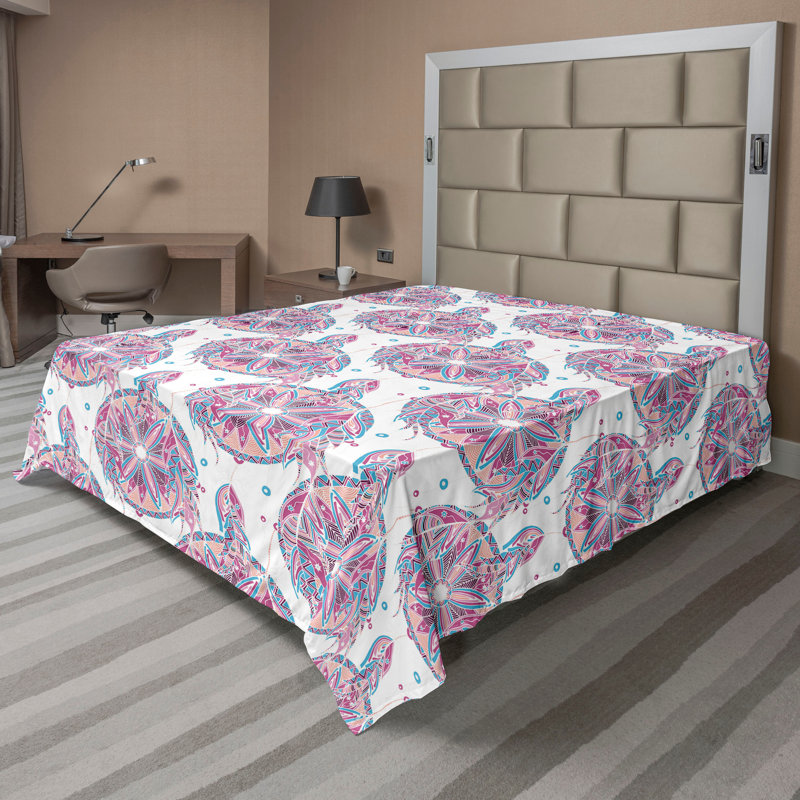 Drap plat Ambesonne, Drap plat pour très grand lit californien