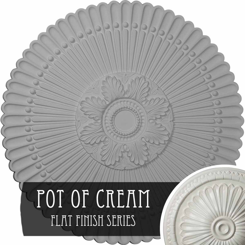 Plafonnier Nexus de 30 po x P 1 1/4 po (convient aux auvents jusqu'à 2 3/4 po), Pot de crème