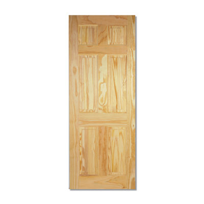 Essentials 6P Clear Pine Internal Door