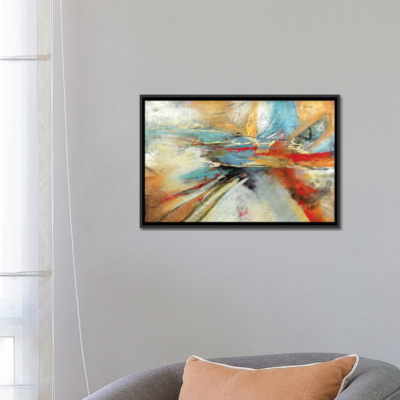 «Fugaz III», impression sur toile, H 18 po x l 26 po x P 1,5 po, Toile tendue