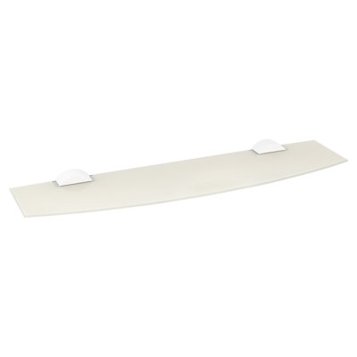 Amsey Glass Bracket Shelf
