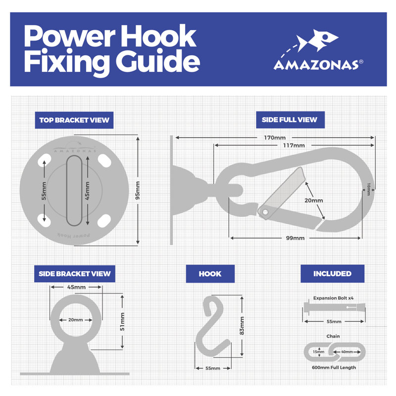 Standalone Product Hammock Hardware