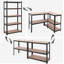 Kris Adjustable Height Shelving Unit-1110070661-1110070662