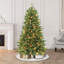 Lighted Artificial Spruce Christmas Tree-1199548182