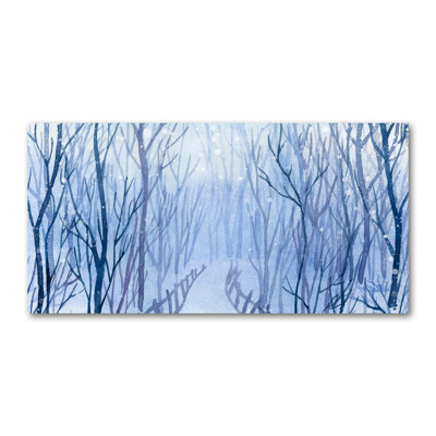 Winter Forest - No Frame Print on Canvas