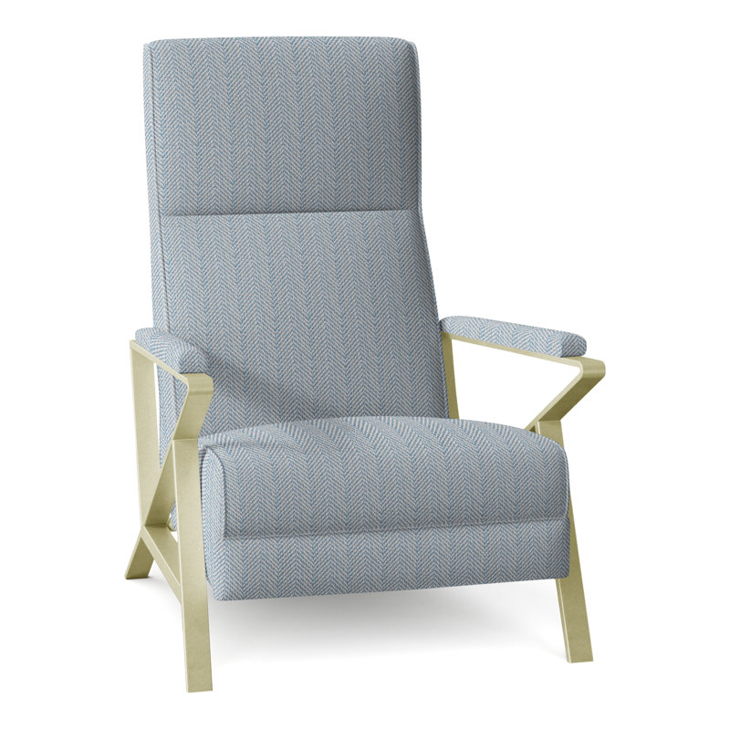 Infinity 28.25" Wide Manual Standard Recliner, Brushed Brass, Perigold Posh Sky