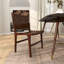 Chaise d'appoint en cuir véritable Markus-1595740653