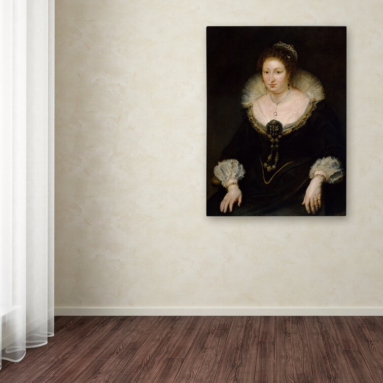'Lady Alethea Talbot' by Peter Paul Rubens Print on Wrapped Canvas