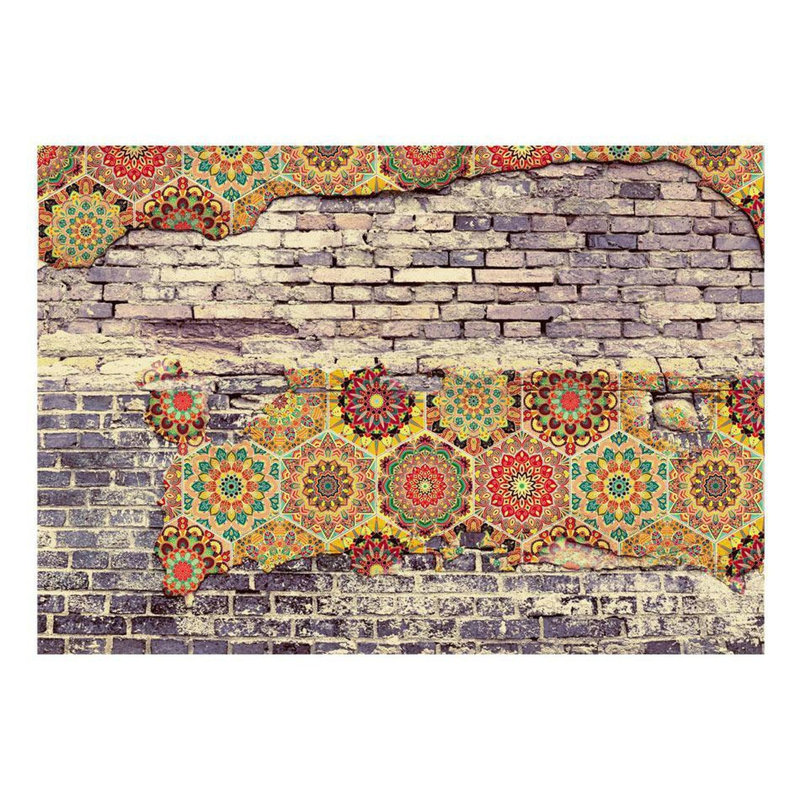 Brick Wall Mural, 68" L x 98" W