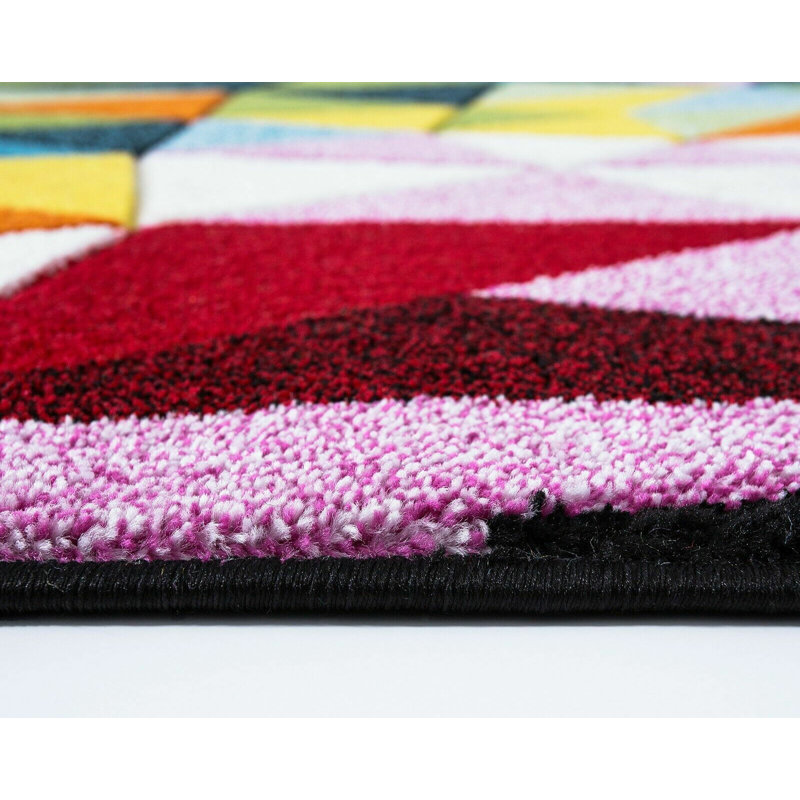 Leonardus Abstract Indoor / Outdoor Area Rug, Runner 60 x 220cm
