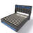 Upholstered Platform Bed With A Hydraulic Storage System, LED And USB Charging (Without Mattress)-765056501-765056496
