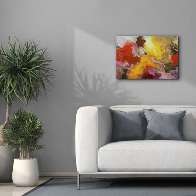 Epic Graffiti 'Morning Burst'  by Allan Friedlander Canvas Wall Art, 26" x 18"